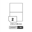 Etikety 210x148,5 mm - 2 etikety / 100 archů