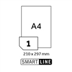 Etikety 210x297 mm / 100 archů  / list A4