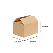 Krabice 260x120x200 mm 3VVL