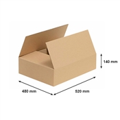 Krabice 520x480x140 mm 3VVL