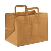 Papírová taška MENUBOX hnědá 260x175x245 mm