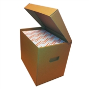 Archivační  krabice A4 s víkem 330x235x290 mm / pro volně ložené dokumenty