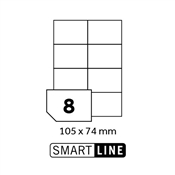 Etikety 105x74 mm - 8 etiket / 100 archů